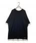 BALENCIAGA（バレンシアガ）の古着「レイヤードビッグＴシャツ　644693」｜ブラック