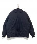 MOUNTAIN HARD WEAR×N.HOOLYWOODマウンテンハードウェア×エヌ ハリウッド）の古着「21AW CITY DWELLERS HOODED DOWN（シティドゥウェラーズフーデッドダウン）　OE2870」｜ブラック