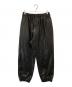 barbell object（バーベルオブジェクト）の古着「JOHN別注 goatskin training pants（ゴートスキン トレーニングパンツ）/ レザーパンツ　bo-04exjn01」｜ブラック