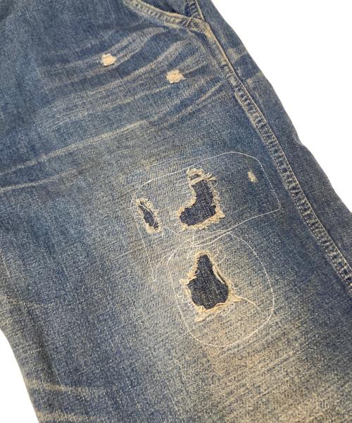 N.HOOLYWOOD（エヌ ハリウッド）N.HOOLYWOOD (エヌ ハリウッド) LEE (リー) 別注 リペア ダメージ ペインターパンツ　95146 インディゴ サイズ:Sの古着・服飾アイテム