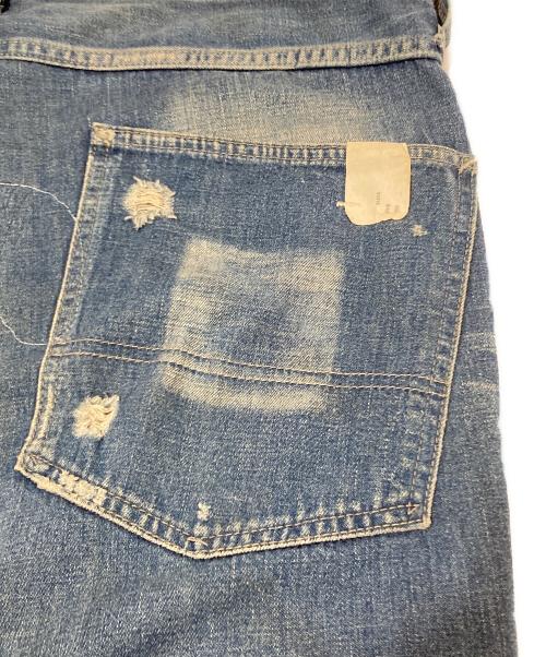 N.HOOLYWOOD（エヌ ハリウッド）N.HOOLYWOOD (エヌ ハリウッド) LEE (リー) 別注 リペア ダメージ ペインターパンツ　95146 インディゴ サイズ:Sの古着・服飾アイテム