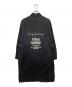 Yohji Yamamoto pour homme (ヨウジヤマモト プールオム) Cupro Staff Shirt（キュプラスタッフロングシャツ）HW-B08-212 ブラック サイズ:3：30000円