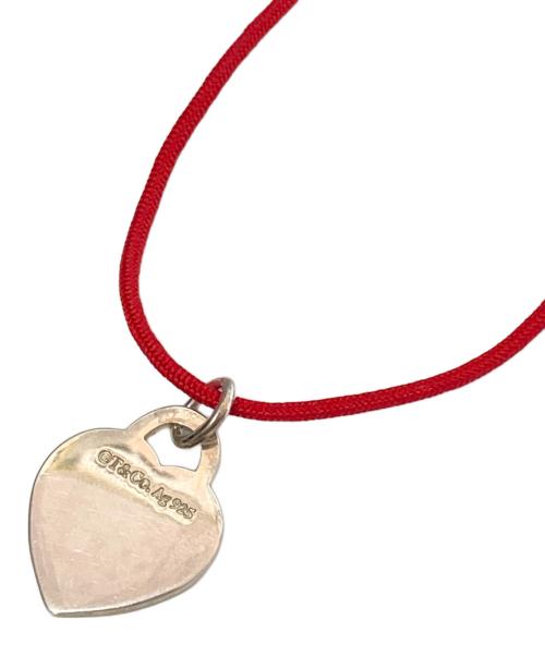 TIFFANY & Co.（ティファニー アンド コー）TIFFANY & Co. (ティファニー アンド コー) リターントゥ ハート loveペンダント　SILVER925 シルバー×レッドの古着・服飾アイテム