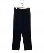 AURALEEオーラリー）の古着「TENSE WOOL DOUBLE CLOTH SLACKS　テンス ウール ダブルクロス スラックス　A23AS01WP」｜ブラック
