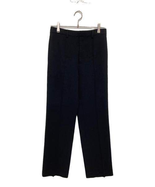 AURALEE（オーラリー）AURALEE (オーラリー) TENSE WOOL DOUBLE CLOTH SLACKS　テンス ウール ダブルクロス スラックス　A23AS01WP ブラック サイズ:1の古着・服飾アイテム