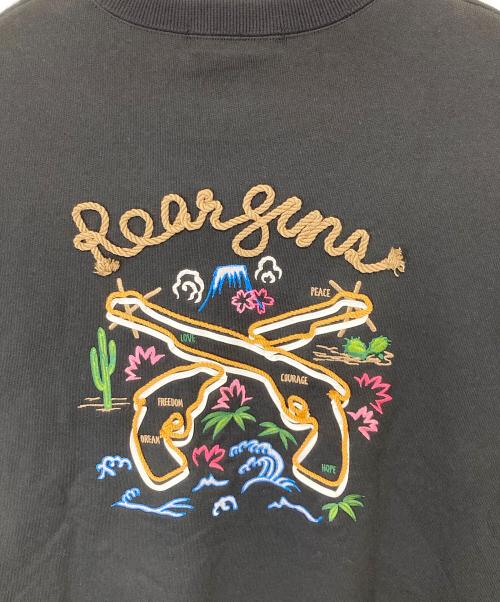 roarguns（ロアーガンズ）roarguns (ロアーガンズ) SOUVENIR SWEAT SHIRT（スーベニアスウェットシャツ）　25FGT-02　25年モデル ブラック サイズ:4の古着・服飾アイテム