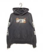 SAINT MICHAELセントマイケル）の古着「PTP HOODIE / BRND MONEY 24SS SM-YS8-0000-C51」｜グレー