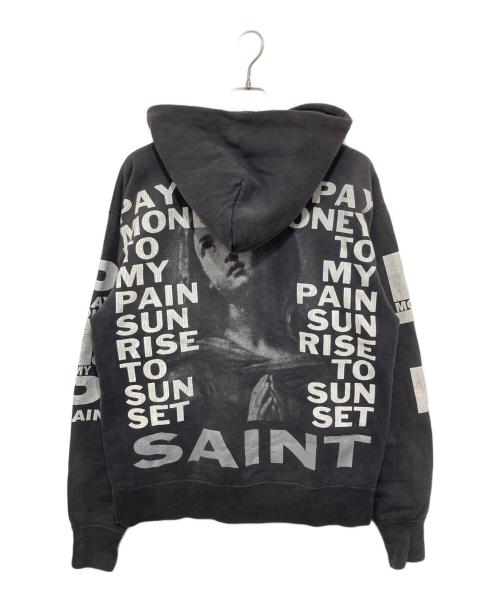 SAINT MICHAEL（セントマイケル）SAINT MICHAEL (セントマイケル) PTP HOODIE / BRND MONEY 24SS SM-YS8-0000-C51 グレー サイズ:Lの古着・服飾アイテム