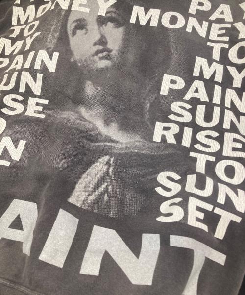 SAINT MICHAEL（セントマイケル）SAINT MICHAEL (セントマイケル) PTP HOODIE / BRND MONEY 24SS SM-YS8-0000-C51 グレー サイズ:Lの古着・服飾アイテム