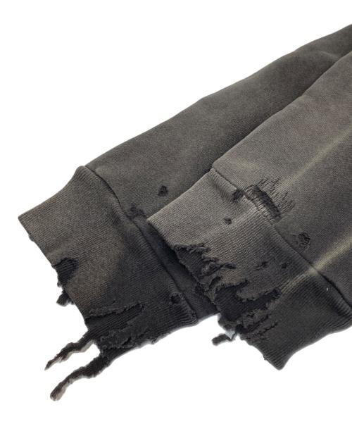 SAINT MICHAEL（セントマイケル）SAINT MICHAEL (セントマイケル) DBL FC ZIP HOODIE　ダブル エフシー ジップ フーディー　24AW　SM-YS1-0000-042 グレー サイズ:Mの古着・服飾アイテム