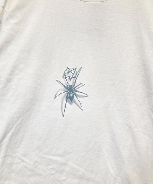 SAINT MICHAEL（セントマイケル）SAINT MICHAEL (セントマイケル) 25AW ×DR.WOO TATTOO DW LS TEE　SM-HR1-0000-C29 ホワイト サイズ:Lの古着・服飾アイテム