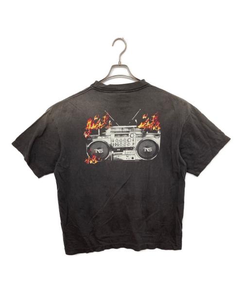 SAINT MICHAEL（セントマイケル）SAINT MICHAEL (セントマイケル) NAS SS TEE/ナズ SS TEE/SM-HR1-0000-C20 ブラック サイズ:Lの古着・服飾アイテム