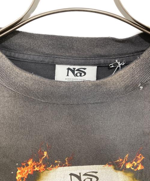 SAINT MICHAEL（セントマイケル）SAINT MICHAEL (セントマイケル) NAS SS TEE/ナズ SS TEE/SM-HR1-0000-C20 ブラック サイズ:Lの古着・服飾アイテム