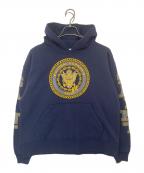 SAINT MICHAELセントマイケル）の古着「SAINT HOODIE 25AW」｜ネイビー