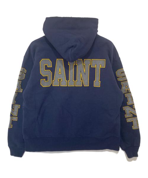 SAINT MICHAEL（セントマイケル）SAINT MICHAEL (セントマイケル) SAINT HOODIE 25AW  ネイビー サイズ:Mの古着・服飾アイテム
