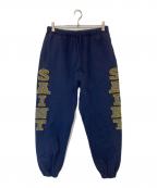 SAINT MICHAELセントマイケル）の古着「SWEAT PANTS　スウェットパンツ　25AW SM-HR1-0000-062」｜ネイビー