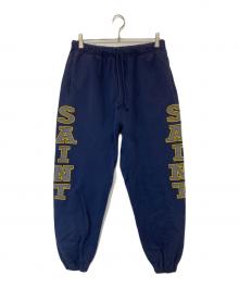 SAINT MICHAEL（セントマイケル）の古着「SWEAT PANTS　スウェットパンツ　25AW SM-HR1-0000-062」｜ネイビー