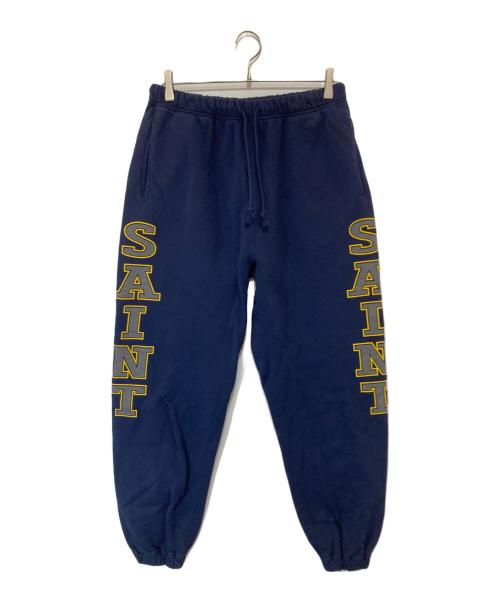 SAINT MICHAEL（セントマイケル）SAINT MICHAEL (セントマイケル) SWEAT PANTS　スウェットパンツ　25AW SM-HR1-0000-062 ネイビー サイズ:Mの古着・服飾アイテム