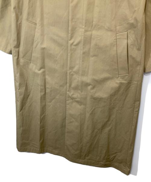 ATON（エイトン）ATON (エイトン) ORGANIC COTTON TWILL | BALMACAAN COAT(バルマカーンコート) 25SS 	8003586 ベージュ サイズ:02の古着・服飾アイテム