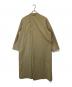 ATON (エイトン) ORGANIC COTTON TWILL | BALMACAAN COAT(バルマカーンコート) 25SS 	8003586 ベージュ サイズ:02：30000円