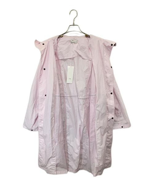 ATON（エイトン）ATON (エイトン) 25SS TRAVEL NYLON | GAS COAT（トラベルナイロンガスコート）　8003942 ピンク サイズ:02の古着・服飾アイテム