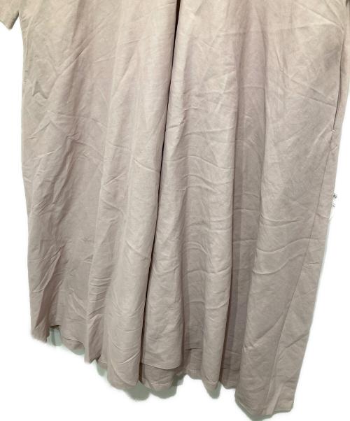 ATON（エイトン）ATON (エイトン) ライトヘンプドレープドレス　7055543 ピンク サイズ:01の古着・服飾アイテム