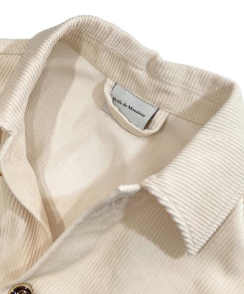 DROLE DE MONSIEUR（ドロール ド ムッシュ）DROLE DE MONSIEUR Spick and Span　La Surchemise Corduroy（ラ・シュールシュミーズ コーデュロイ）/ コーデュロイ シャツジャケット　高輪+WEB限定  25011210002330の古着・服飾アイテム