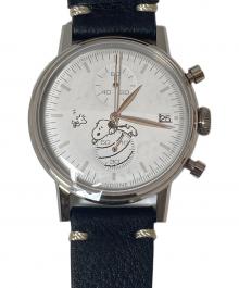 UNDONE（アンダーン）の古着「スヌーピー コラボアナログ腕時計　HAW2020HONO」｜ホワイト