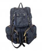 PORTERポーター）の古着「TANKER RUKSUCK(L)（タンカー ラックサック アイアンブルー）」｜アイアンブルー
