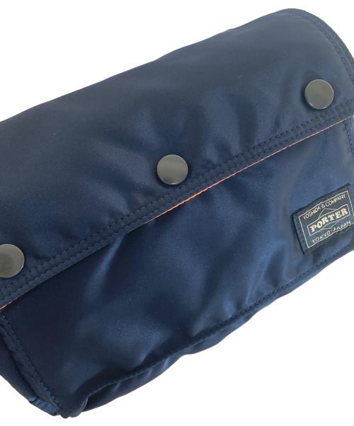 PORTER（ポーター）PORTER (ポーター) TANKER ENVELOPE BAG（タンカー エンベロープバッグ アイアンブルー）/ ナイロンショルダーバッグ　622-26111 アイアンブルーの古着・服飾アイテム