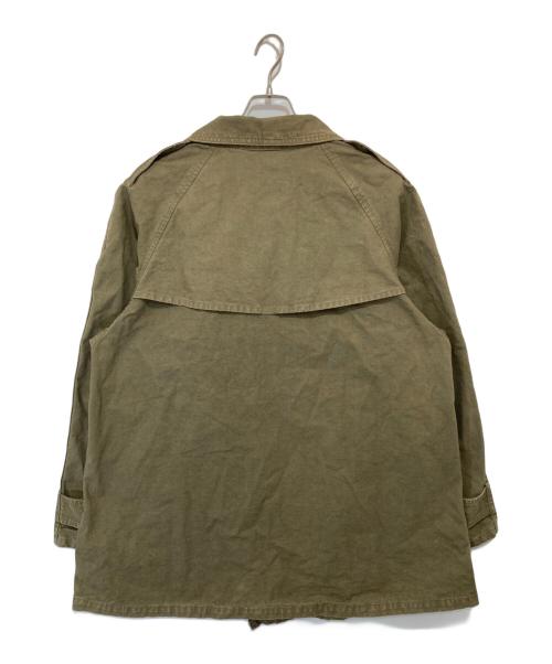 orSlow（オアスロウ）orSlow (オアスロウ) fennica (フェニカ) Paris-Stockholm Moto ジャケット カーキ サイズ:3の古着・服飾アイテム