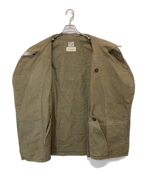 orSlow（オアスロウ）orSlow (オアスロウ) fennica (フェニカ) Paris-Stockholm Moto ジャケット カーキ サイズ:3の古着・服飾アイテム