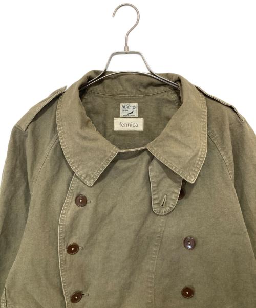 orSlow（オアスロウ）orSlow (オアスロウ) fennica (フェニカ) Paris-Stockholm Moto ジャケット カーキ サイズ:3の古着・服飾アイテム