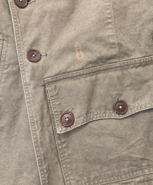 orSlow（オアスロウ）orSlow (オアスロウ) fennica (フェニカ) Paris-Stockholm Moto ジャケット カーキ サイズ:3の古着・服飾アイテム