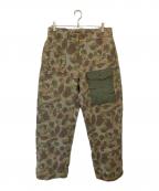 NIGEL CABOURNナイジェルケーボン）の古着「PW PANT -CAMO-　PWパンツカモ　80着限定 U.K製 LIMITED EDITION 3」｜カーキ