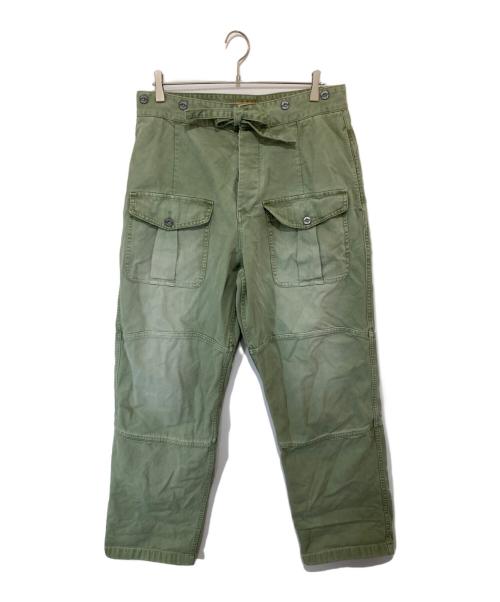 NIGEL CABOURN LYBRO（ナイジェルケーボン ライブロ）NIGEL CABOURN LYBRO (ナイジェルケーボン ライブロ) P-52 MIX RACE PANT　P-52 カーキ サイズ:34の古着・服飾アイテム
