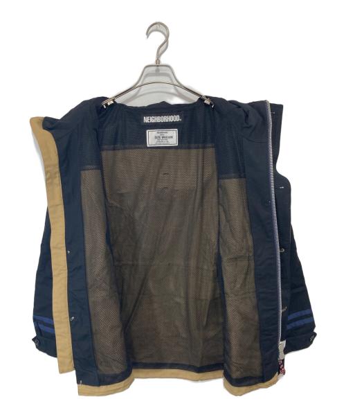 NEIGHBORHOOD（ネイバーフッド）NEIGHBORHOOD (ネイバーフッド) MP/EC-JKT マウンテンパーカー　181SZNH-JKM01 ブラック×ベージュ サイズ:Mの古着・服飾アイテム