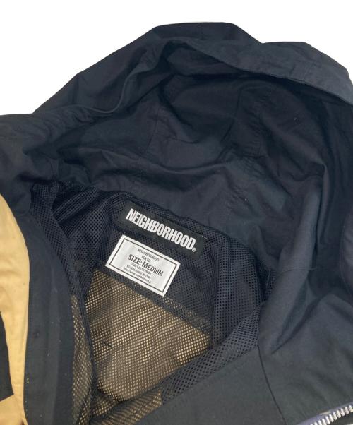 NEIGHBORHOOD（ネイバーフッド）NEIGHBORHOOD (ネイバーフッド) MP/EC-JKT マウンテンパーカー　181SZNH-JKM01 ブラック×ベージュ サイズ:Mの古着・服飾アイテム