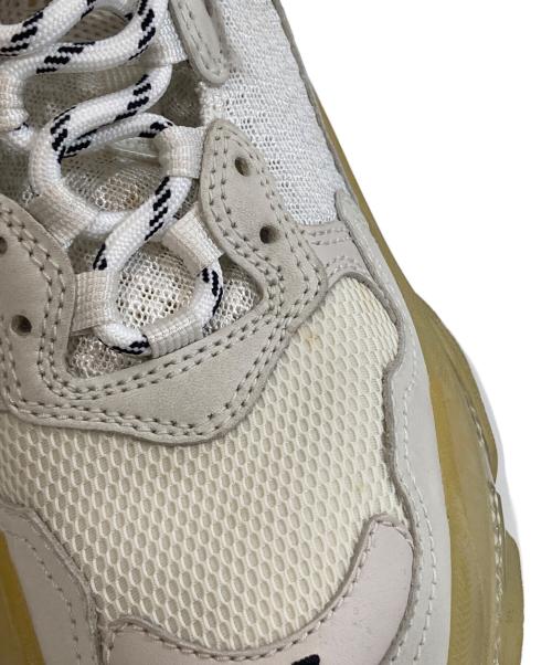 BALENCIAGA（バレンシアガ）BALENCIAGA (バレンシアガ) トリプルS　ダッドスニーカー 544351 ホワイト サイズ:37の古着・服飾アイテム