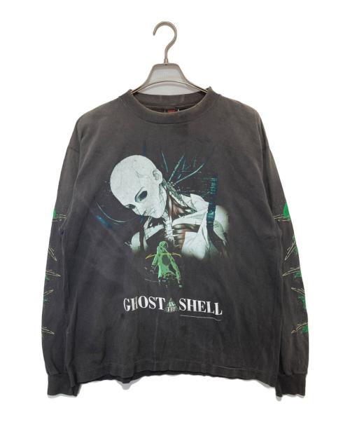 SAINT MICHAEL（セントマイケル）SAINT MICHAEL (セントマイケル) GS LS TEE GITS BLACK  GHOST IN THE SHELL 攻殻機動隊 SM-YS1-0000-C33 グレー サイズ:Lの古着・服飾アイテム