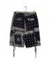 MIYAGIHIDETAKA (ミヤギヒデタカ) BREATH (ブレス) BANDANA SHORTS　バンダナスポーツ　MH-23SH-016 ブラック サイズ:3：12000円