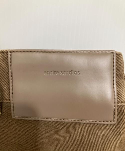 entire studios（エンタイアスタジオ）entire studios (エンタイアスタジオ) D-SHORTS / MILITARY STONE ショートミリタリーストーン ブラウン サイズ:Lの古着・服飾アイテム