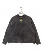 Acne studiosアクネ ストゥディオス）の古着「ロゴTシャツ　FN-UX-TSHI000134/CL0349」｜グレー