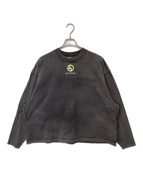 Acne studios（アクネ ストゥディオス）Acne studios (アクネ ストゥディオス) ロゴTシャツ　FN-UX-TSHI000134/CL0349 グレー サイズ:Sの古着・服飾アイテム
