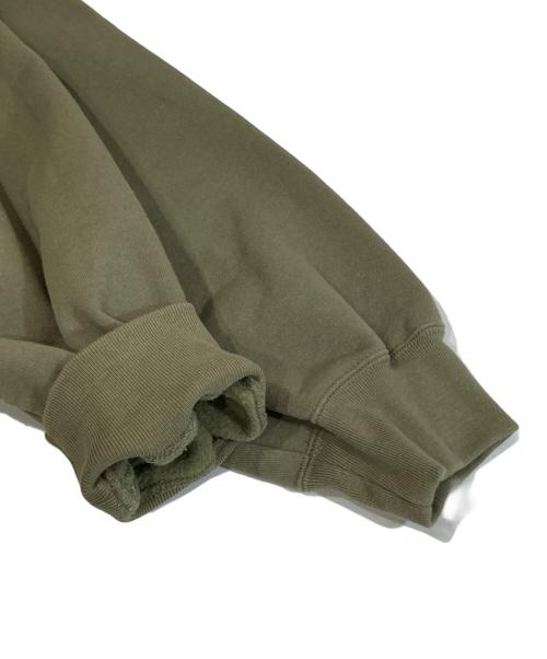 SUPREME（シュプリーム）SUPREME (シュプリーム) 23FW Satin Applique Hooded Sweatshirt（サテンアップリケ フーデッドスウェットシャツ）/ パーカー グリーン サイズ:Mの古着・服飾アイテム