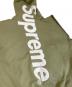 中古・古着 SUPREME (シュプリーム) 23FW Satin Applique Hooded Sweatshirt（サテンアップリケ フーデッドスウェットシャツ）/ パーカー グリーン サイズ:M：18000円