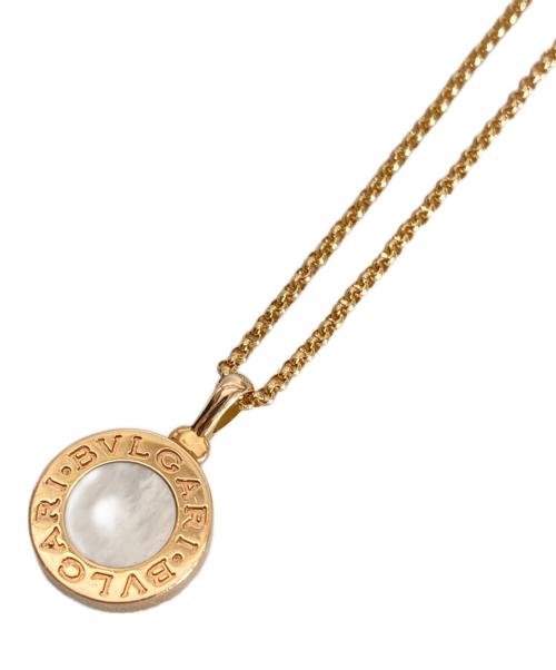 BVLGARI（ブルガリ）BVLGARI (ブルガリ) マザーオブパール ネックレス Au750　350553の古着・服飾アイテム