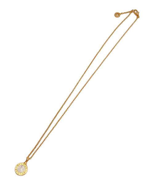 BVLGARI（ブルガリ）BVLGARI (ブルガリ) マザーオブパール ネックレス Au750　350553の古着・服飾アイテム