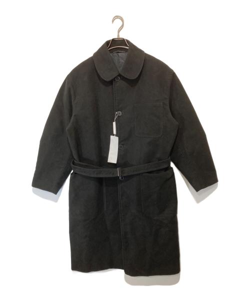 COMOLI（コモリ）COMOLI (コモリ) 25AW モールスキン ミリタリーコート　C03-04012 ブラック サイズ:2の古着・服飾アイテム