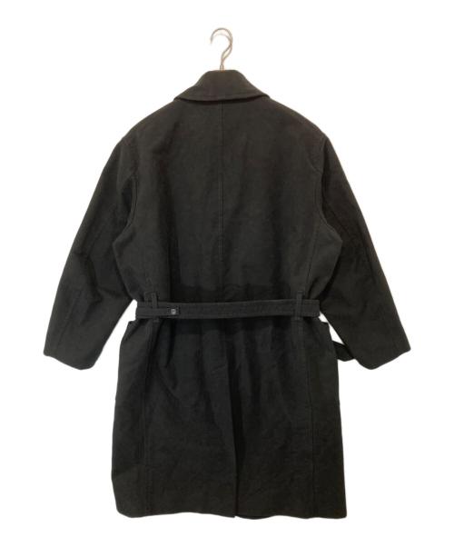 COMOLI（コモリ）COMOLI (コモリ) 25AW モールスキン ミリタリーコート　C03-04012 ブラック サイズ:2の古着・服飾アイテム